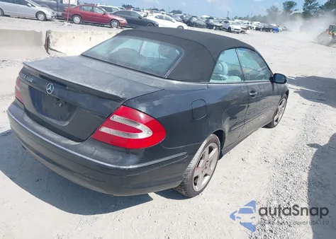 2005 Mercedes-Benz Clk 500 из США, поврежденный, VIN WDBTK75J55F123703